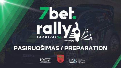 7bet Rally Lazdijai 2024. Preparation.