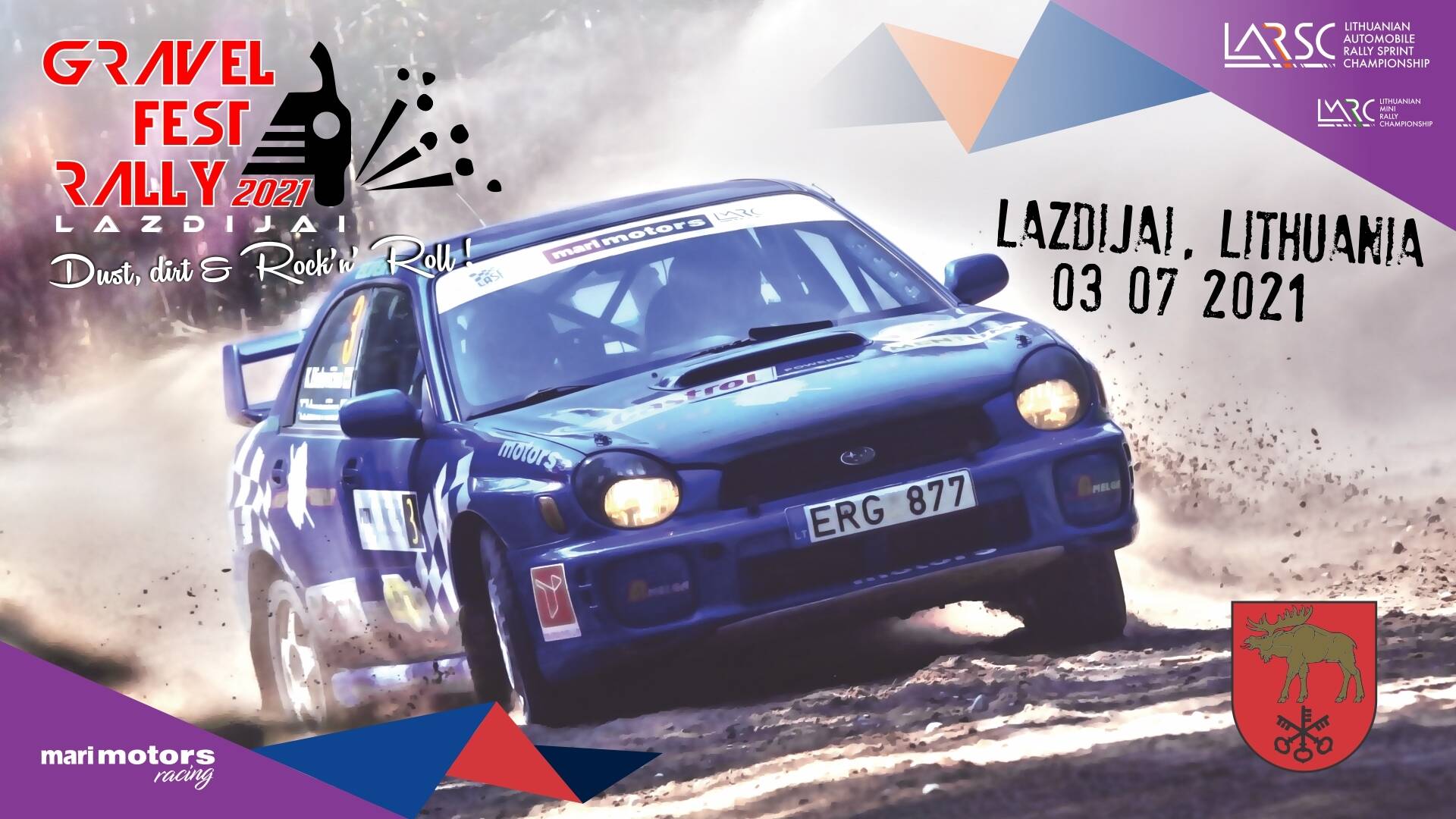 Gravel Fest Rally - Lazdijai 2021 live stream on Motorsport.tv