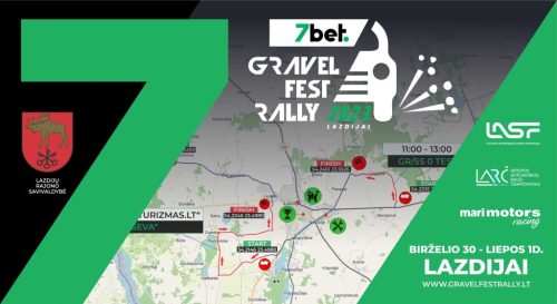 „7bet Gravel Fest Rally – Lazdijai“ organizatoriai atvertė paskutines kortas: paskelbti žemėlapiai